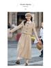 Chic Spring 2025 Small Fragrant Style Suit: Single-Breasted Jacket and Semi-Skirt Dress Set (Y2510)
