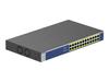 NETGEAR GS524PP Commutateur - non géré - 24 x 10/100/1000 (PoE+)