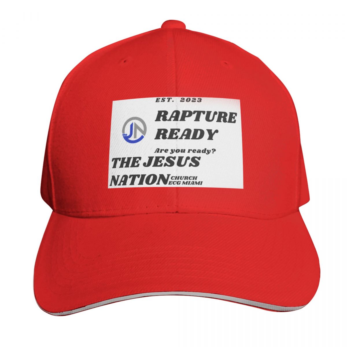 Scripture Rapture ReadyJesus Nation Church Baseball Cap Golf Hat Unisex Luxury Hat New Hat hiking Boy Child Womens