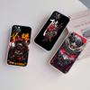 LO55 Japan Samurai Mask Soft Shell Transparent Phone Case for Samsung Galaxy A04 A04S A14 A23 A34 A54 M23 M33 M52 M53
