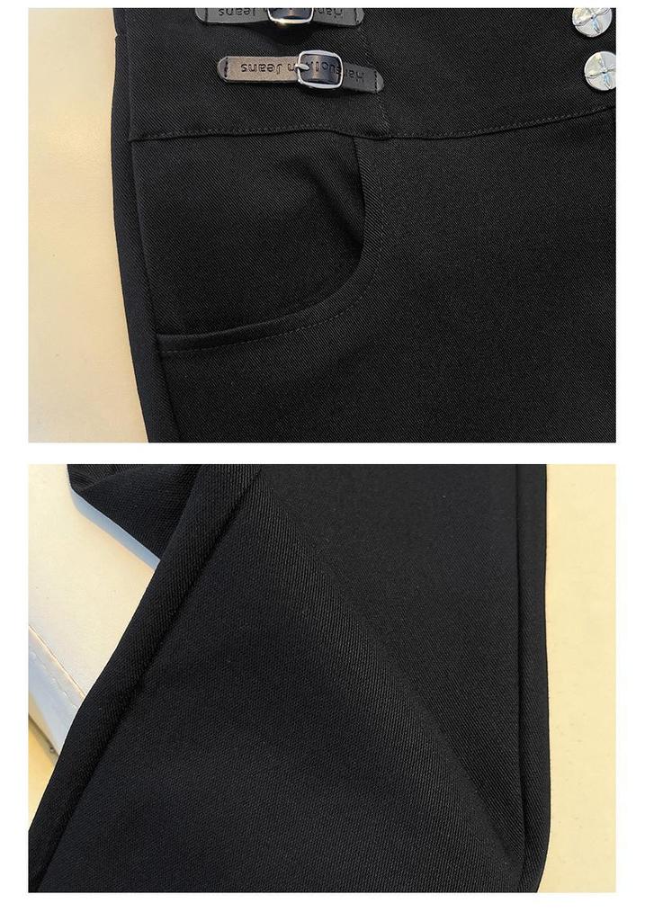 Early Spring High Waist Plus Size Pencil Pants - Extra Large, High Stretch, Slimming, Casual Fit for Women