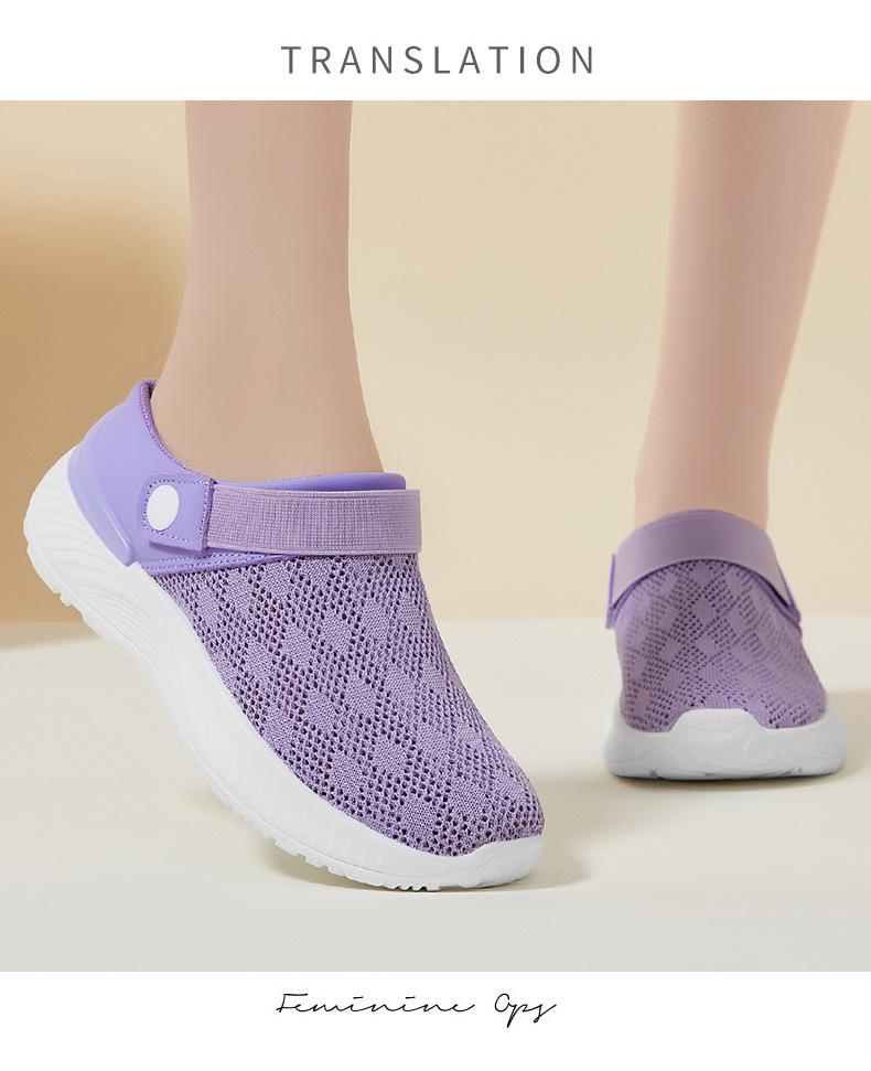 Women's Breathable Summer Slip-On Slippers – Soft Sole & Casual Design