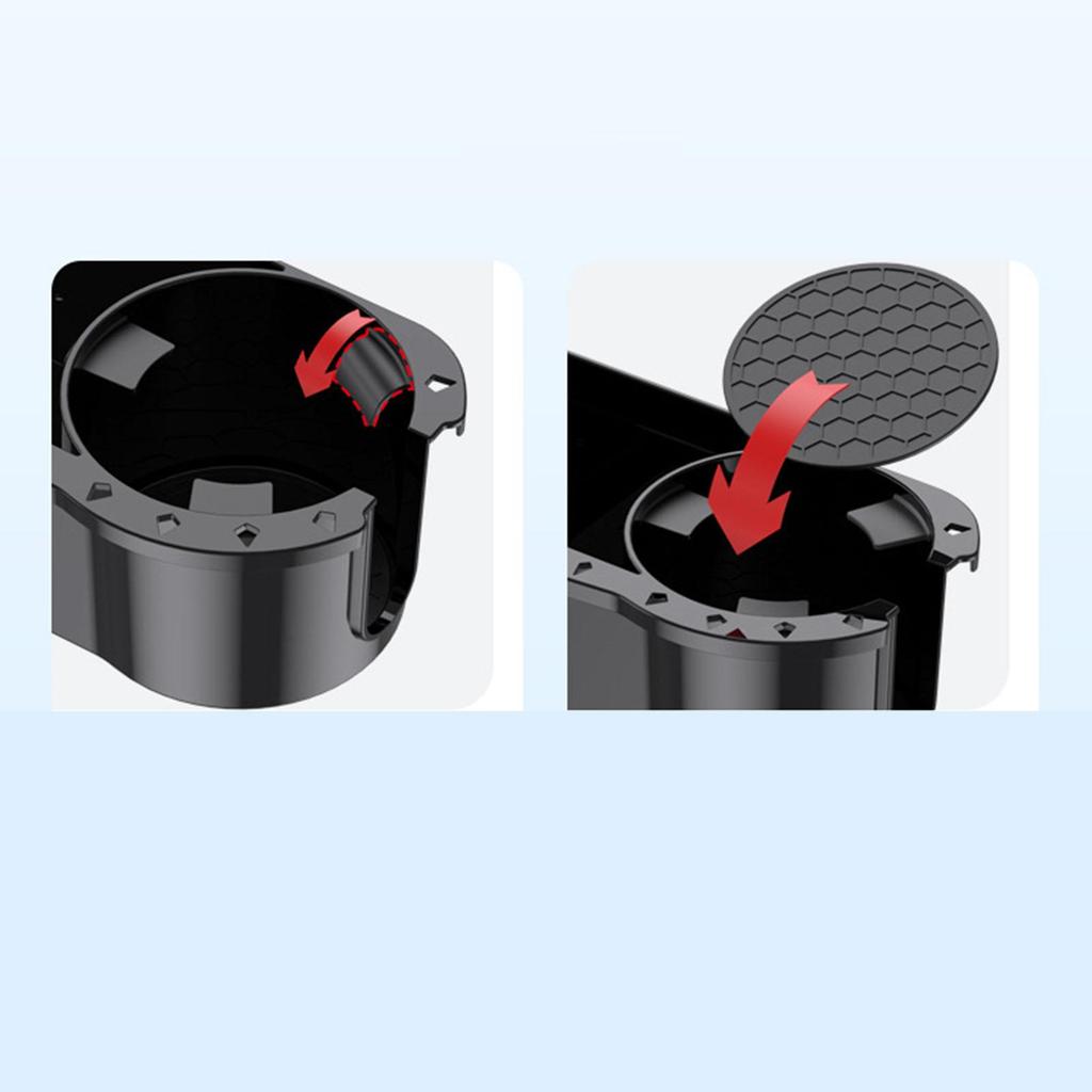 Boat Storage Organizer Seat Caddy with Drainage Stable Cup Holder Accessories