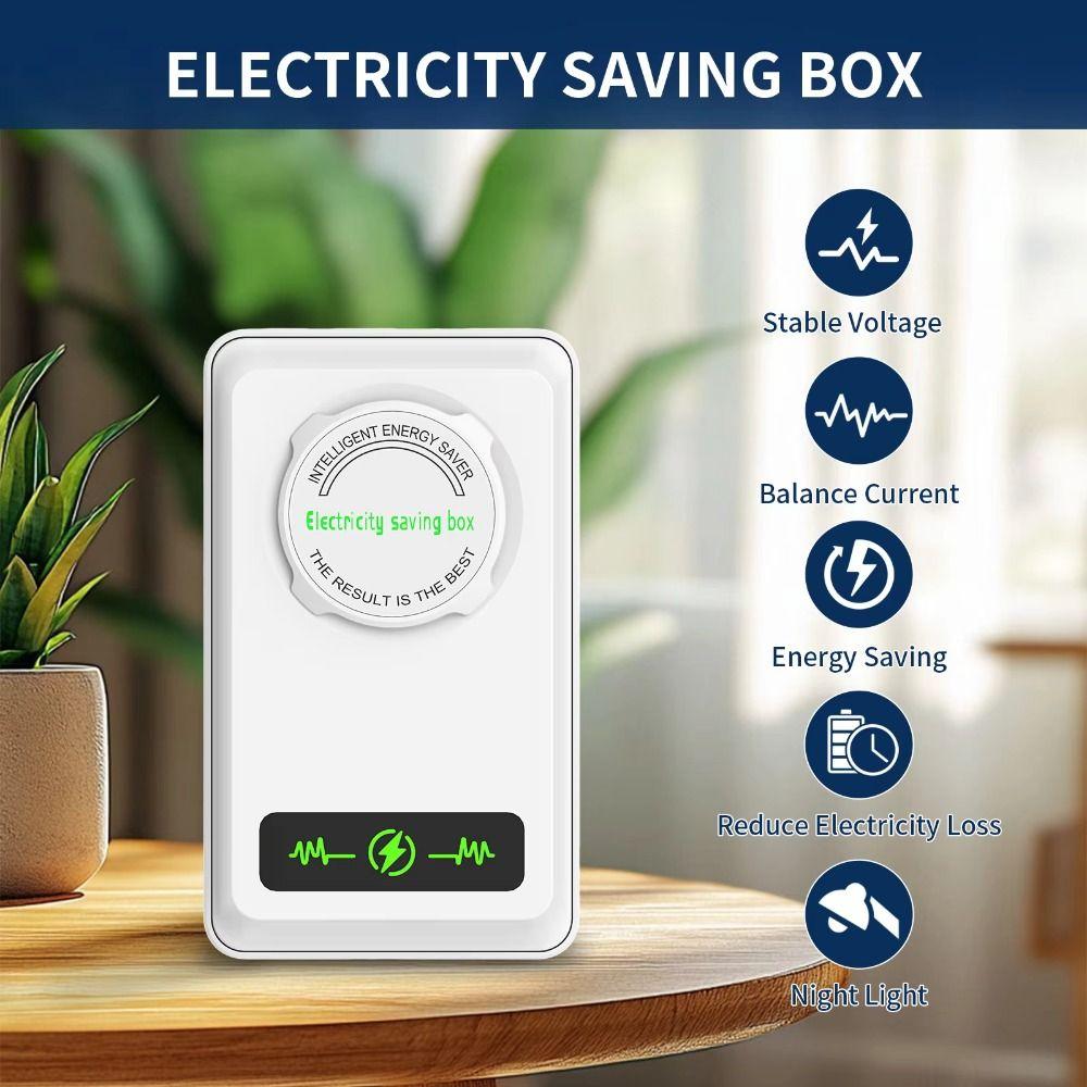 US/EU Adapter Electric Energy Saver Stable Performance Energy-saving Appliance  Household Use