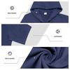 Men's Linen Hooded Shirt & Shorts Cardigan Set with Work Pants - Two-Piece Set in Stock.