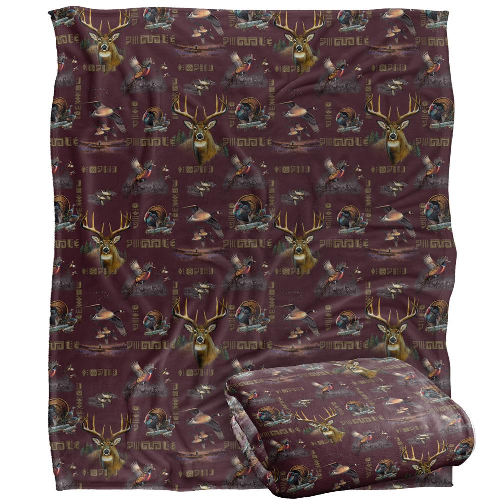 JQ Licensing Silky Animals Supersoft Blanket