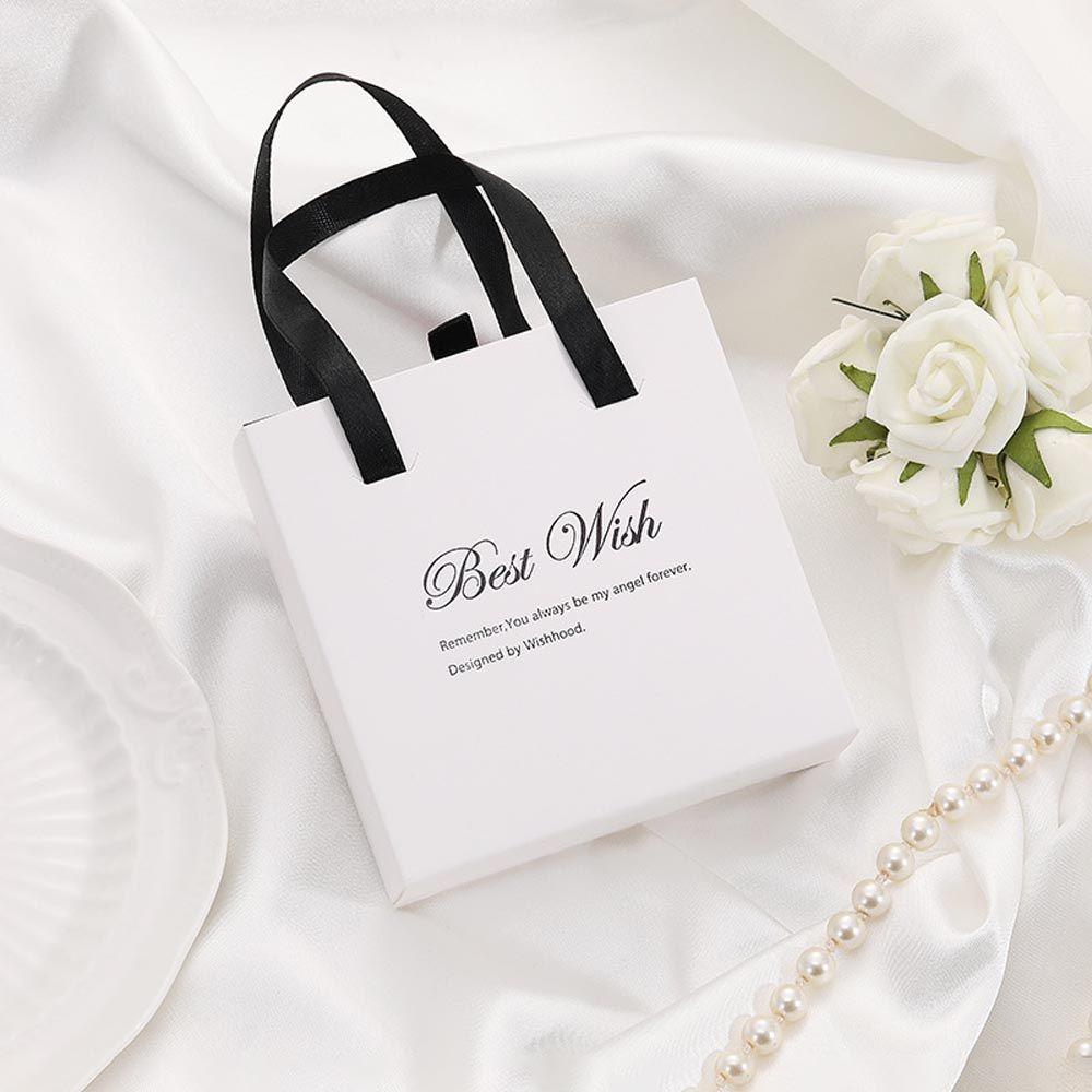 Color Packaging Boxes Ring Necklace Jewelry Box Jewelry Display Gift Handbag Earrings Displays Case