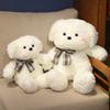 Teddy Dog Plush Toy Puppy Doll Cute Bow Tie Dog Birthday Gift Doll