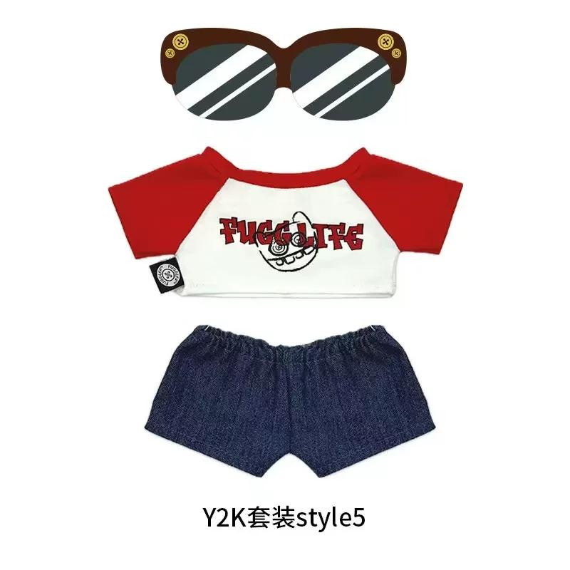 Teeth Monsters Series Doll Clothes Punk Ugly Kawaii Clothing Set For Doll Dress Up Ornaments Birthday Gift