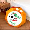 Modello squadra nazionale di calcio dell'Algeria, ombrello pieghevole automatico, design portatile e pieghevole, 8 stecche, un regalo di Natale o di compleanno.