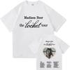 Madison Beer The Locket Tour 2026 T-shirt Summer Short Sleeve O-neck Unisexs Tshirts Streetwear Hip Hop Singer Graphic Print Shirt