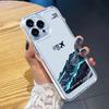 For iPhone 16 Pro 15 Pro Max 14 Plus 13 12 11 Phone Case Heart Pattern Clear Soft Silicone Slim Shockproof Transparent Lens Protection Bumper Cover