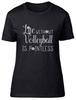 Life without Volleyball is Pointless Fitted Unisexs Ladies T Shirt