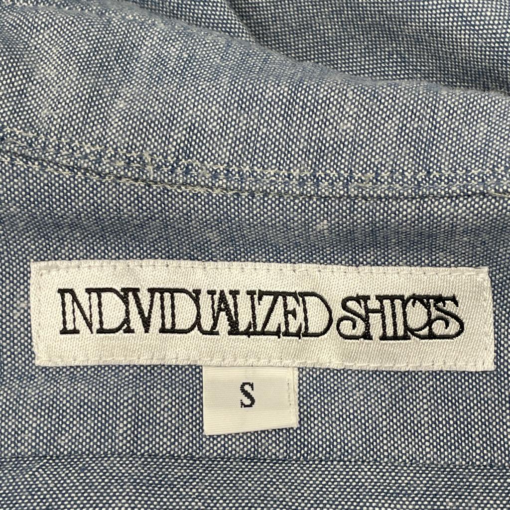 Individualized Shirts Blue Chambray Denim Shirt tops S blueUsed