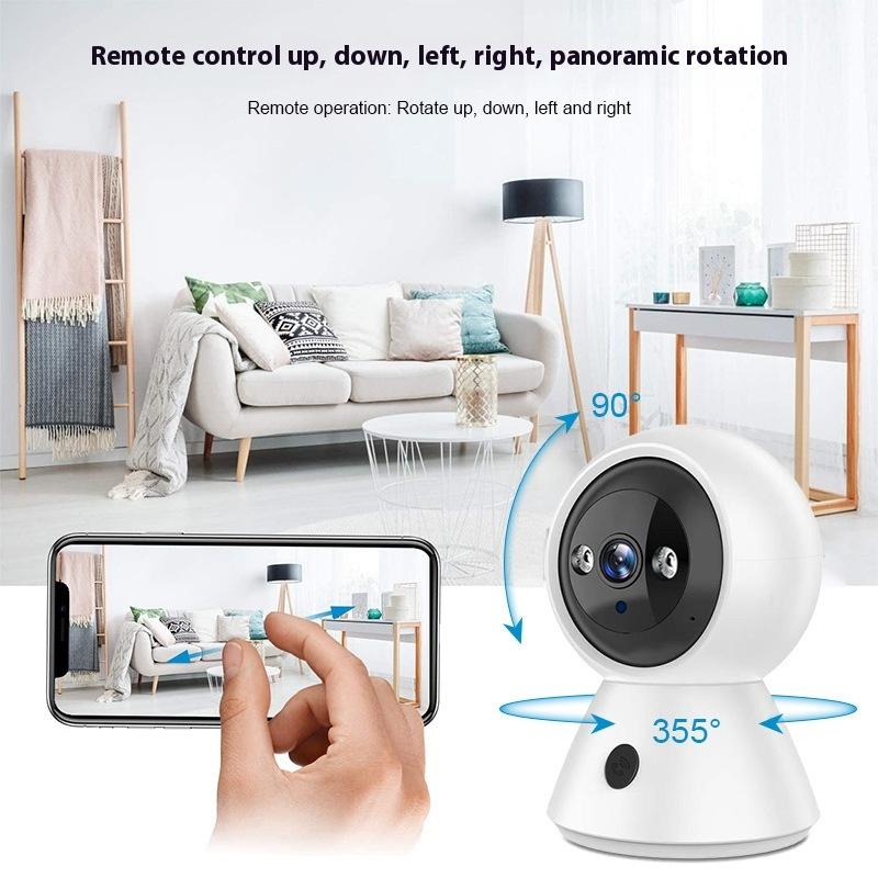 Cámara Inteligente Wifi de Doble Banda K11 HD Visión Nocturna Llamada con un Clic Timbre de Vídeo PTZ Enlace Monitoreo de Seguridad