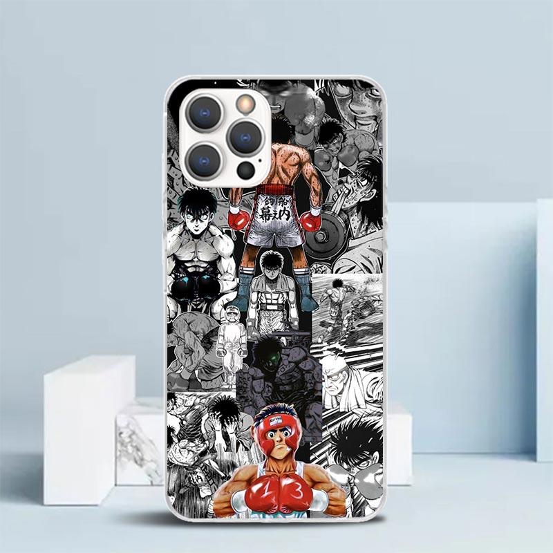Hajime No Ippo Comics Soft Cover for iPhone 16 17 Air 15 14 Pro Max 16E Phone Case 13 Mini 12 11 7 SE 8 Print Pattern Fit Cases