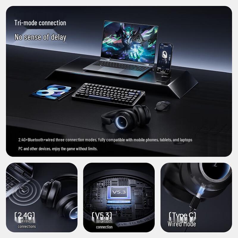 Edifier Halo Space Wireless ANC Gaming Headset