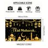 1Pcs Ramadan Eid Al Fitr Decorative Pattern Decoration Background Religious Backdrop Decorations For Photo Studio Booth Party