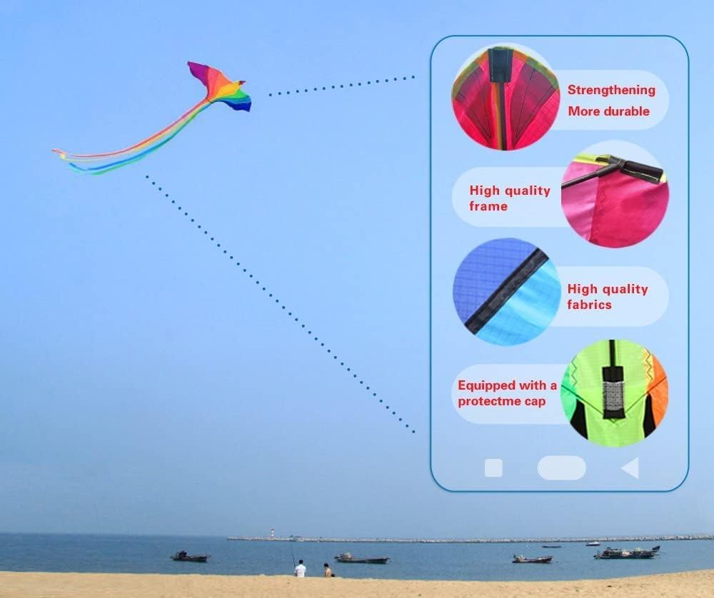 Phoenix Kite, a kite for adults and teenagers, perfect for beginners, easy to assemble and operate, includes a storage bag, ideal for outdoor leisure