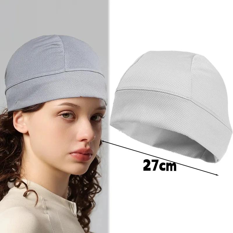 Cappello da Esterno Traspirante Assorbi Sudore Sottocasco Estivo Ciclismo Asciugatura Rapida Cappellino Estivo Antivento Protezione Solare Cappellino Sportivo Rete