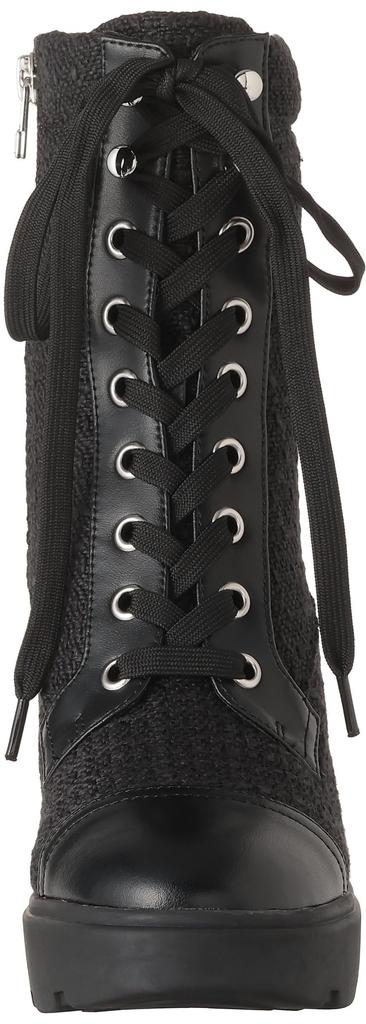 [JILL STUART SHOE] Oxford Boots, Thick-soled Lace-up Short Boots, B/