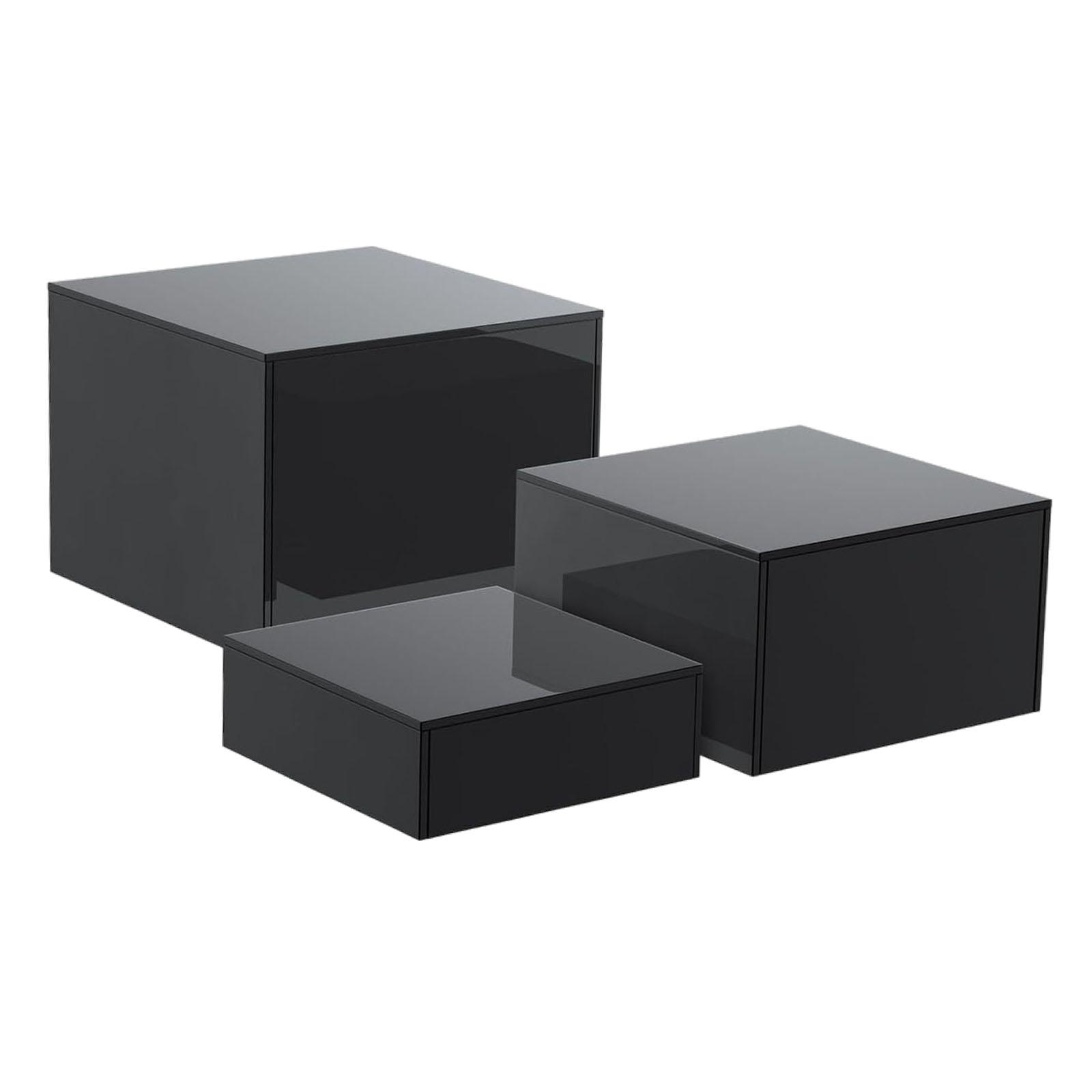 3/4/6Pcs Acrylic Cube Display Box Stand