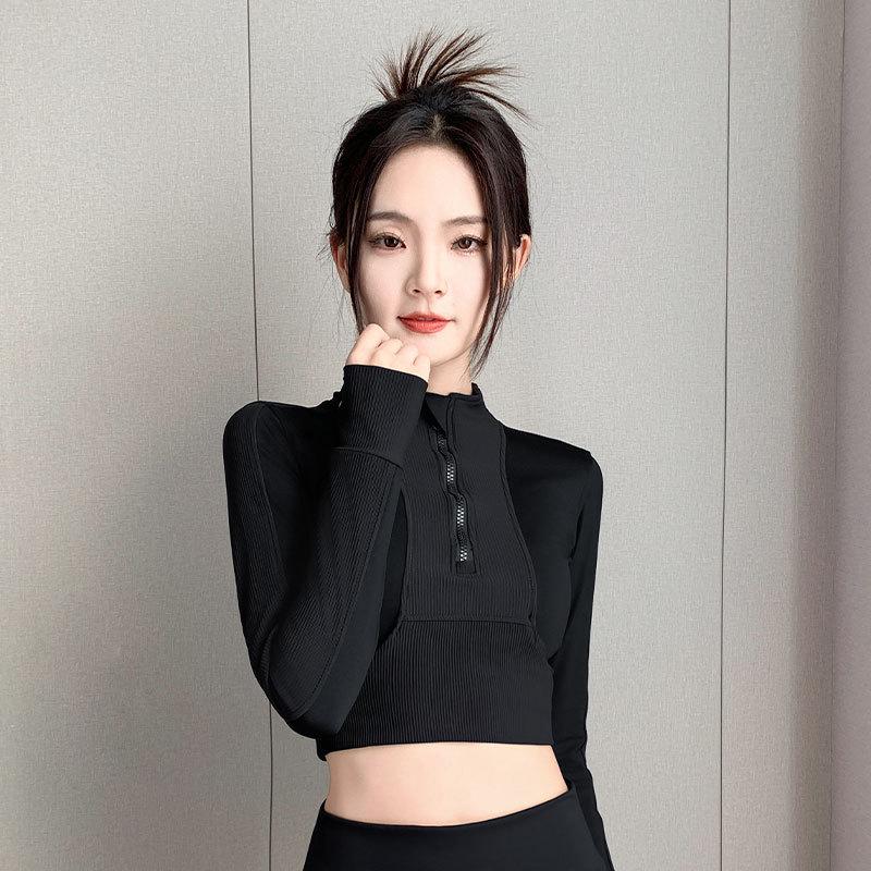 Women's High-End 2024 Yoga Suit Set: Quick-Dry Fitness & Running Micro Flare Pants