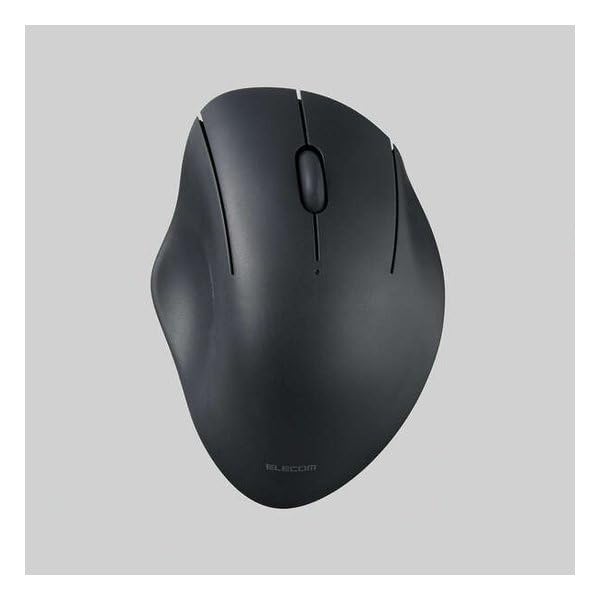 ELECOM SHELLPHA Wireless 3 Small Quiet Multi-Touch Mouse, Buttons, Size, Antibacterial, Design, Black, M-SH11MBSKXBK