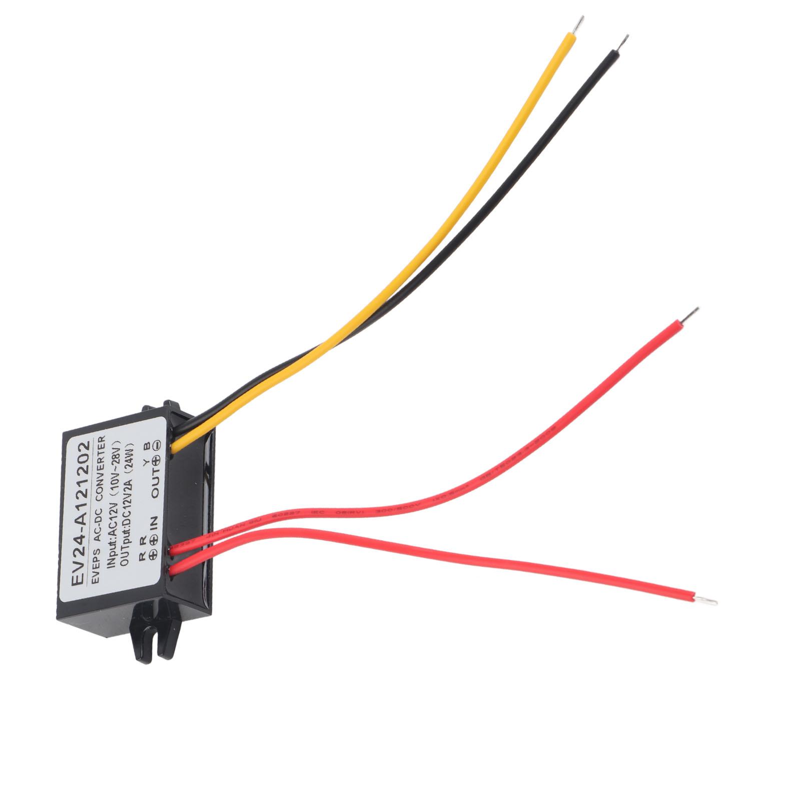 

1Pc AC 10-28V to DC 12V Buck Converter AC DC Step Down Power Supply Module Converter