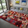 One Piece Anime Colorful Pattern Rug Soft Non-Slip Mat for Bedroom Decor