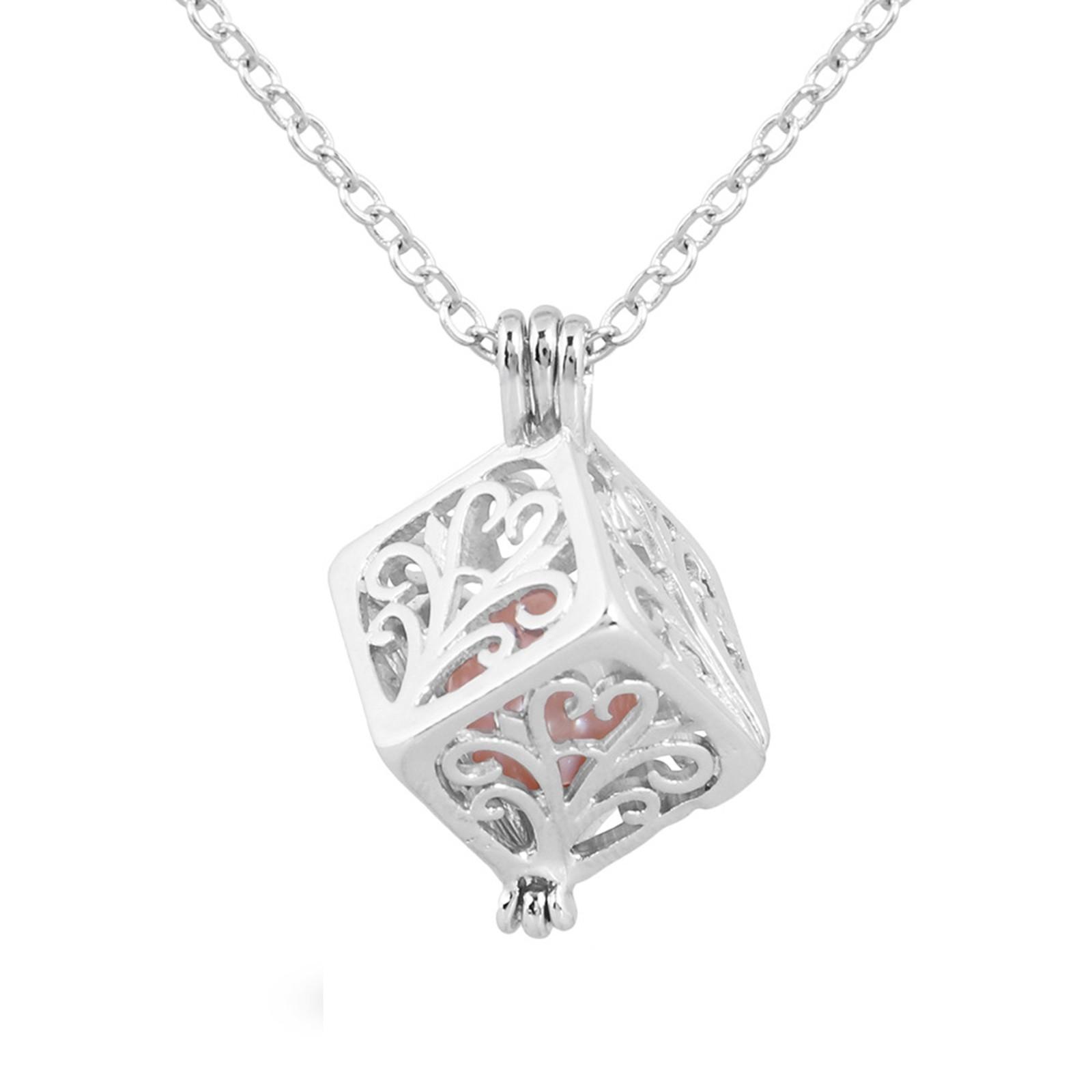 

Намисто-кулон «Шкатулка побажань» з натуральних перлин One Size