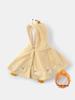Toddler Baby Coral Fleece Windproof Cape, Autumn/Winter Jacket for Girls (5619)