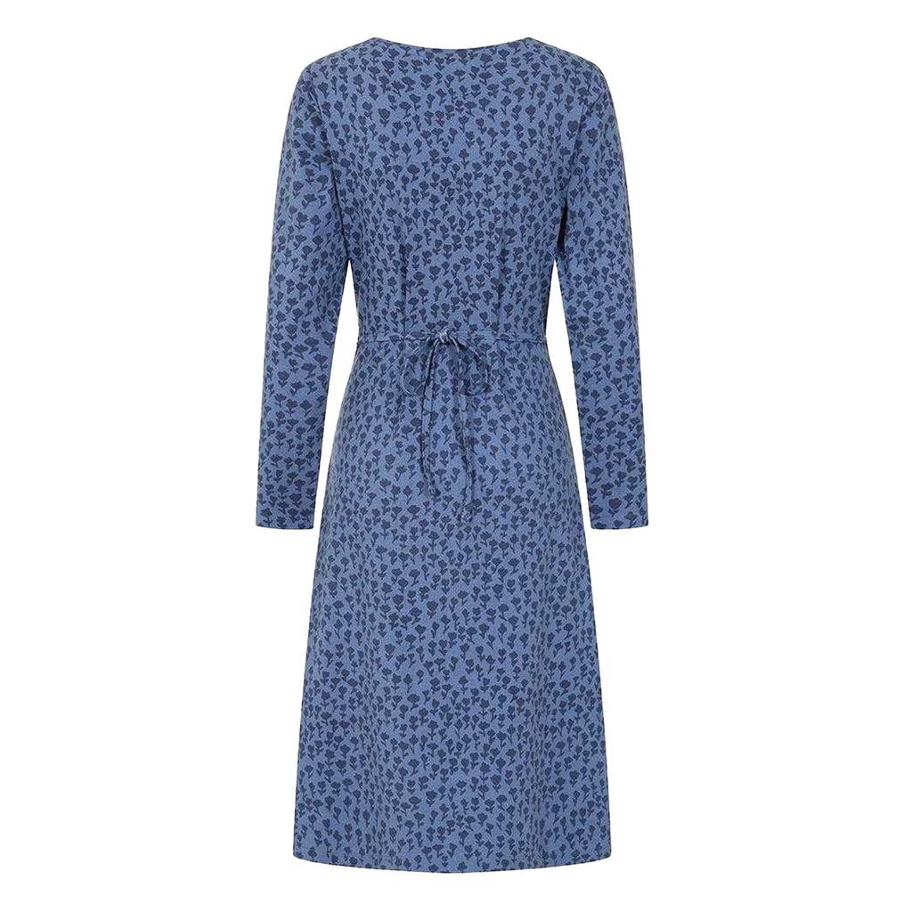 Lazy Jacks Womens/Ladies Long-Sleeved Midi Dress