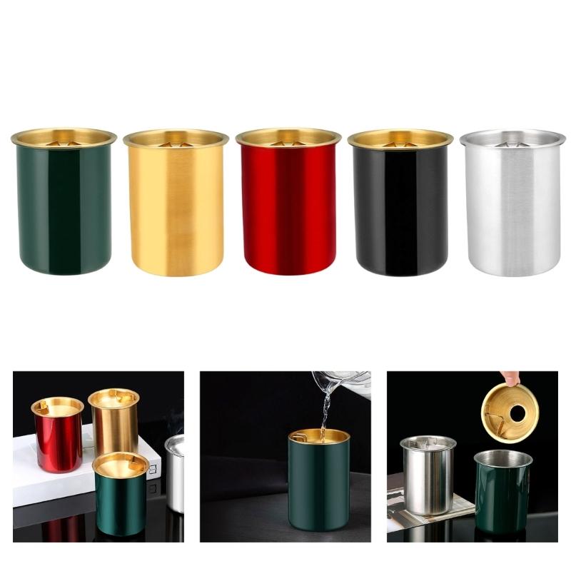 Detachable Funnel Shape Ashtray Smokeless for Bar Bathroom Toilet Home Office Hotel Detachable Rack