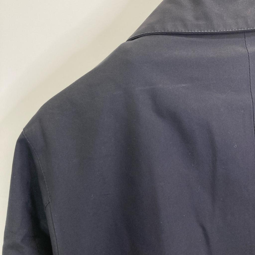 MACKINTOSH NO.YG Navy Harris Tweed Liner Trench Coat Coat 36 NavyUsed