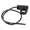 22mm Motorcycle Handlebar Mount Switch Push Button Headlight Brake Fog Lights ON OFF Blue Ray Version