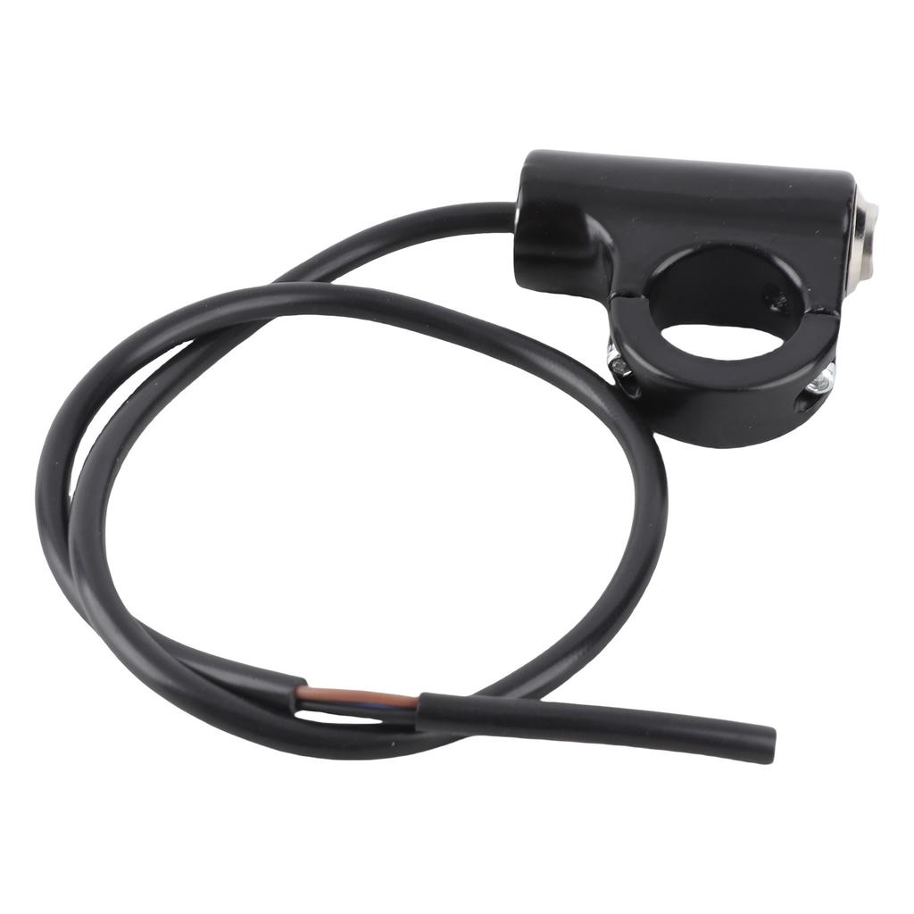22mm Motorcycle Handlebar Mount Switch Push Button Headlight Brake Fog Lights ON OFF Blue Ray Version