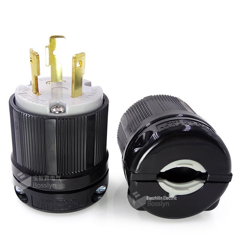WJ-8331 American US Standard Industrial Power Generator Plug BL630P