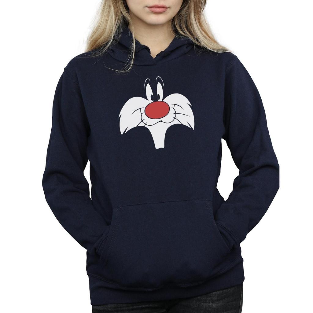Looney Tunes Sylvester Big Face Hoodie für Damen
