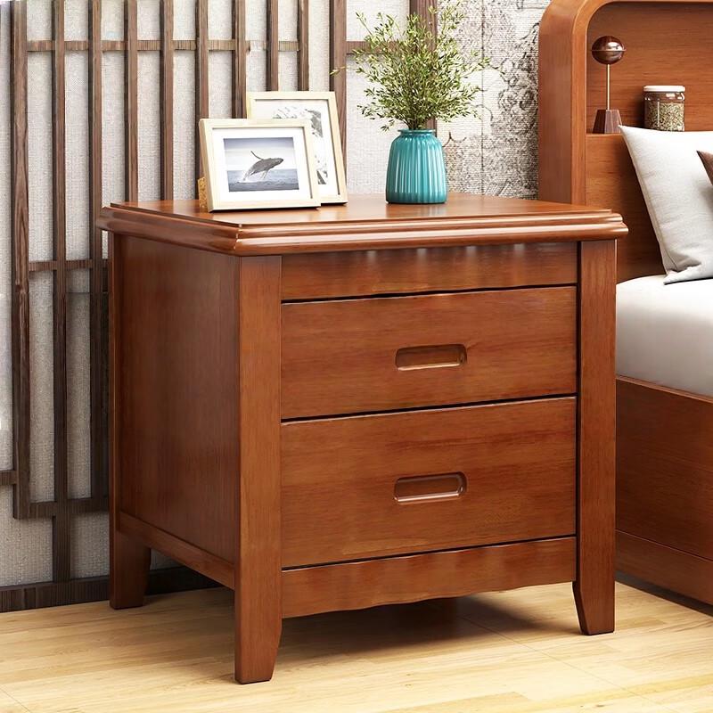 Modern Solid Wood Bedside Table