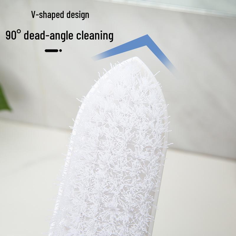 Simple Handle Shoe & Laundry Brush - Strong Stain Remover with Soft Bristles for Clothes & Collar Cleaning
