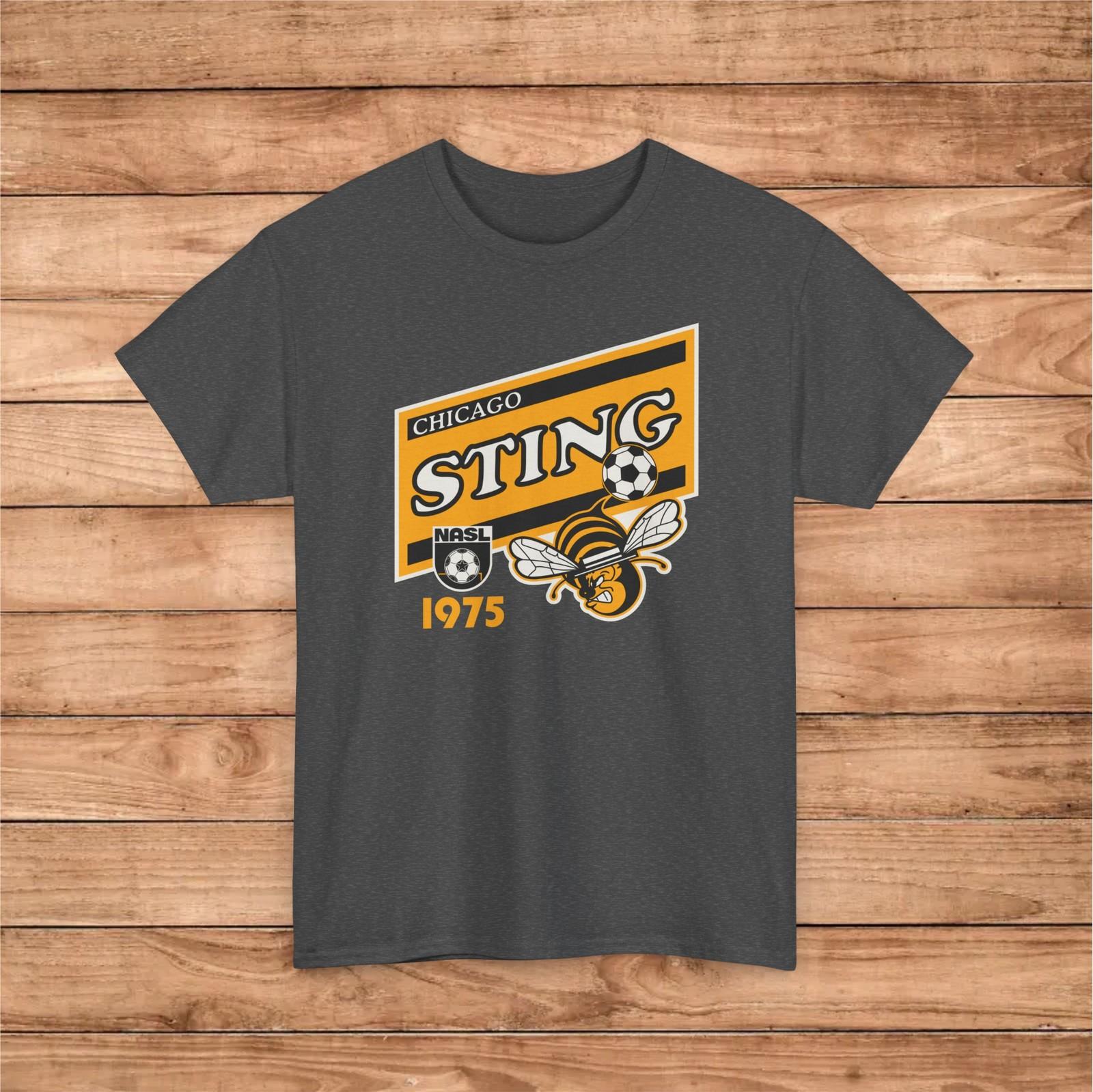 Chicago Sting 1975 Logo Vintage Soccer Premium Unisex T-Shirt XXXXL