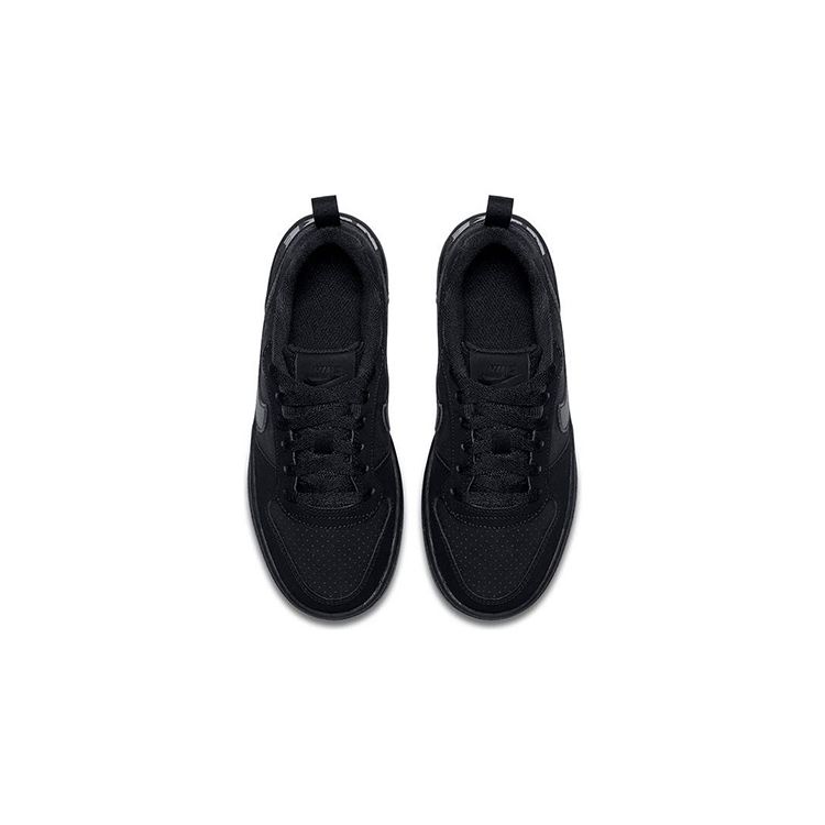 Nike Court Borough Low Gs Triple Black 839985-001