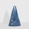 Bolso Retro de Mezclilla de Hombro Único Una Tendencia Urbana Única Un Bolso Cruzado Versátil de Gran Capacidad para Estudiantes