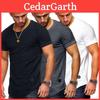 Fashionable Men's Slim Fit Muscle Tee With O-neck And Durable Soft Material