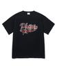 PHYSICAL DEPARTMENT Check Star Tail Logo Short Sleeve T-Shirt_Black