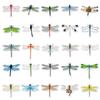 50 Dragonfly Cartoon Animal Stickers: Cute, Waterproof Decorations for Diaries, Phone Cases, and Water Cups