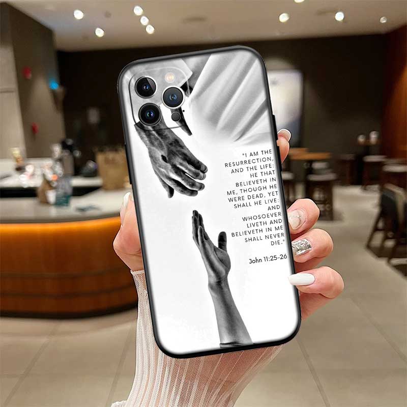 NH10 Bible Verse Jesus cross Phone Case for Xiaomi Poco C40 C50 C51 C55 C65 C71 C75 F3 F5 F6 F7 M2 M3 Pro Ultra