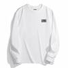 Men's Heavyweight Pure Cotton Crew Neck Long Sleeve T-Shirt for Teens - Spring/Autumn 2025
