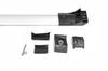 Jumpers for Conventional Roof Rails Without a Key Flybar V1 (2 Pcs) Up To 110 Cm, Gray